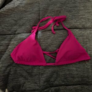 NWOT SHEIN Pink Triangle Bikini Women Small